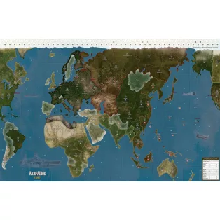 Axis & Allies: 1942 Second Edition Deluxe Map-RGS 02938
