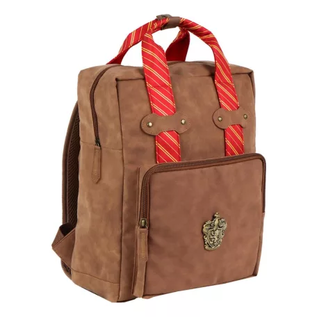 Harry Potter - Casual Faux-Leather Backpack - Gryffindor-2100005926
