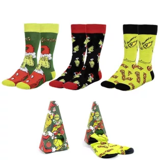 The Grinch - Socks (3 Pack) (EU38-45)-2900002513