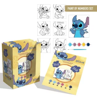 Lilo & Stitch - Paint by Numbers Set - Stitch (CDU of 12)-2700001808