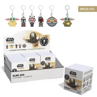 The Mandalorian - Keychain Blind Box (CDU of 6)-2600003496