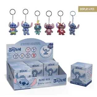 Lilo & Stitch - Keychain Blind Box (CDU of 6)-2600003453