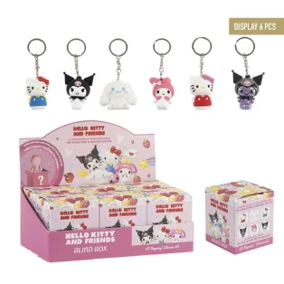 Hello Kitty and Friends - Keychain Blind Box (CDU of 6)-2600003454