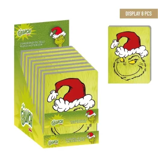 The Grinch - Plush Notebooks (CDU of 8)-2700002793