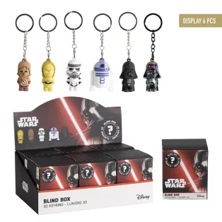 Star Wars - Keychain Blind box (CDU of 6)-2600003568