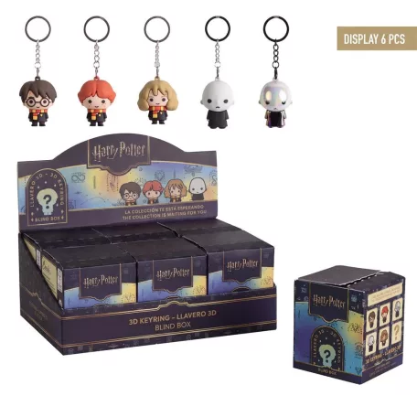 Harry Potter - Keychain Blind Box (CDU of 6)-2600003567