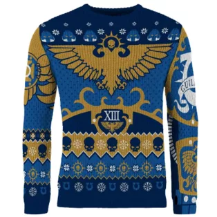 Warhammer 40,000 - Christmas Jumper (Size: S) - Ultramarines-1114937