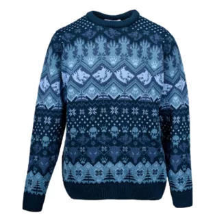 Warhammer 40,000 - Christmas Jumper (Size: XXXL) - Space Wolves-1222462