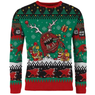 Warhammer 40,000 - Christmas Jumper (Size: XXL) - Squig-1223233