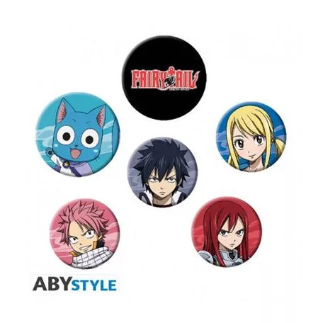 Fairy Tail - Badge Pack - Characters-BP0750