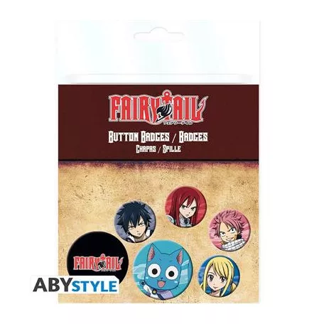Fairy Tail - Badge Pack - Characters-BP0750