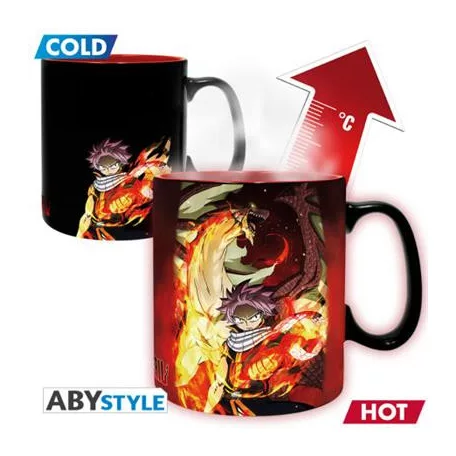 Fairy Tail - Mug Heat Change (460ml) - Natsu & Lucy-ABYMUG880
