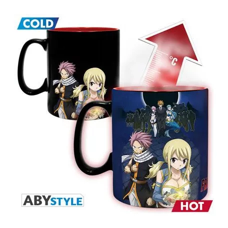 Fairy Tail - Mug Heat Change (460ml) - Natsu & Lucy-ABYMUG880