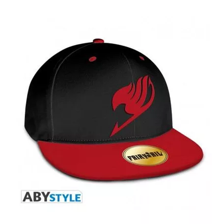 Fairy Tail - Snapback Cap - Emblem (Black & Red)-ABYCAP051