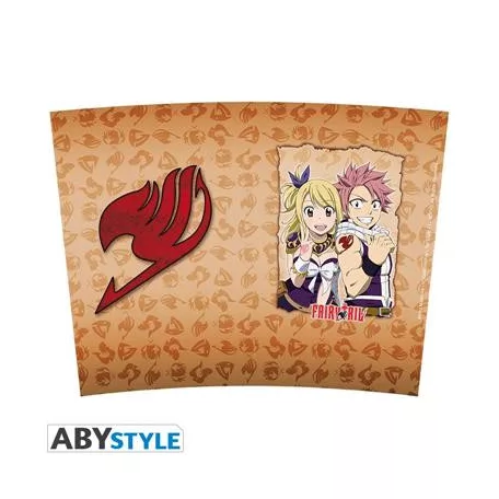 Fairy Tail - Travel Mug - Natsu, Lucy & Emblem-ABYTUM029