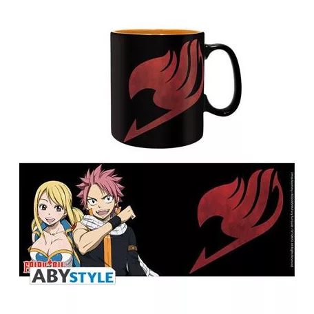 Fairy Tail - Mug (460ml) - Natsu, Lucy & Emblem-ABYMUG260