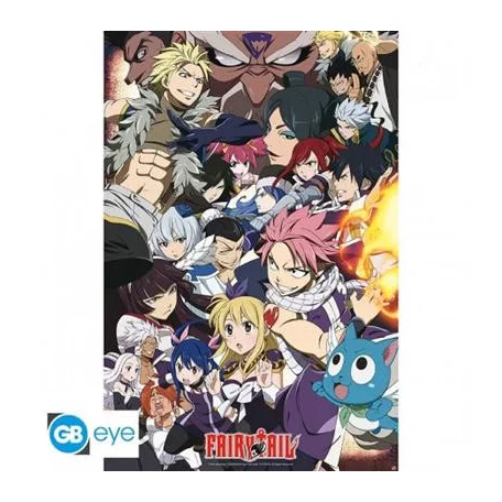 Fairy Tail - Poster Maxi (91,5x61cm) - Fairy Tail vs. Guilds-ABYDCO413