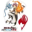 Fairy Tail - Stickers - Natsu, Lucy, Happy & Plue-ABYDCO507