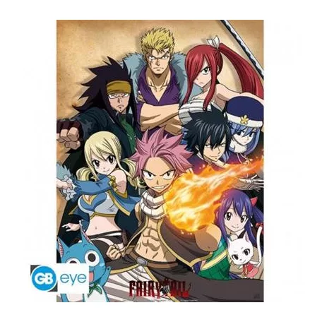 Fairy Tail - Poster Chibi (52x38cm) - Guild-ABYDCO510