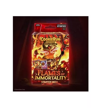 CookieRun: Braverse TCG Starter Decks Flames of Immortality - EN-DVT03002