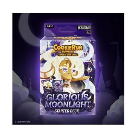 CookieRun: Braverse TCG Starter Decks Glorious Moonlight - EN-DVT03002