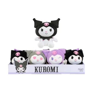 Hello Kitty - Kuromi Plush (16 cm) (CDU of 12)-HKTC0000-C_7137