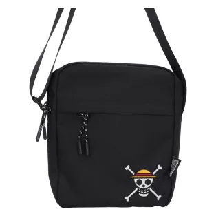 One Piece - Crossbody Bag (Black) - Luffy Jolly Roger-C7784C26