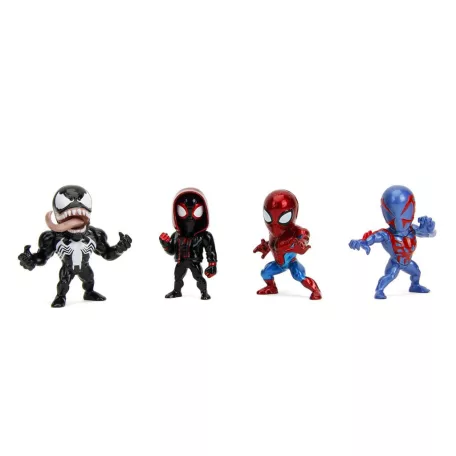 Spider-Man - Metal Figures, 4-Pack (Wave 1)-9334930314R00