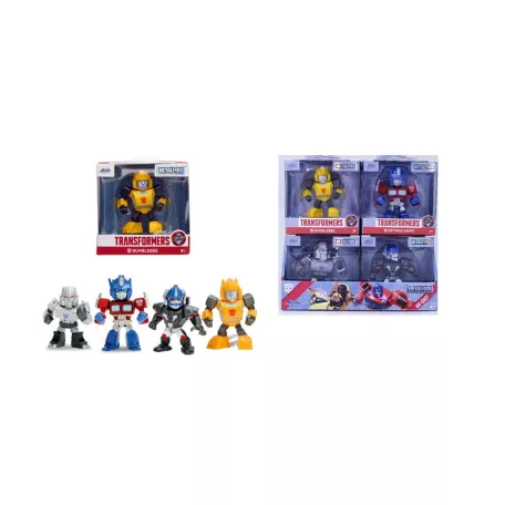 Transformers - Metal Figures (Wave 1) (CDU of 12)-9385141300W01