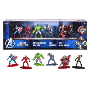 Avengers - Nano Metal Figures, 6-Pack-9335006314R01