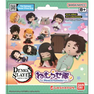 Demon Slayer - Gashapon Blind Box Bags (CDU of 24) - Nemurasetai-VE90505C