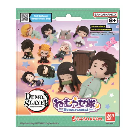 Demon Slayer - Gashapon Blind Box Bags (CDU of 24) - Nemurasetai-VE90505C
