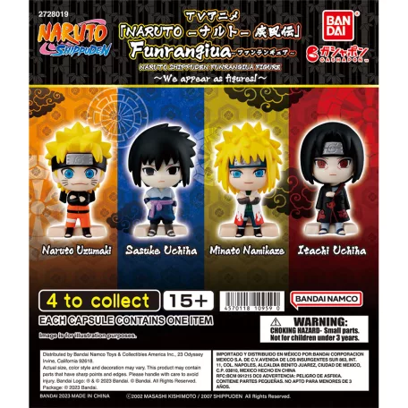 Naruto - Gashapon Blind Box Bags (CDU of 24)-VE87430C