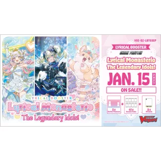Cardfight!! Vanguard - Lyrical Monasterio The Legendary Idol! Sneak Preview Kit - EN-VGE-DZ-LBT03SP