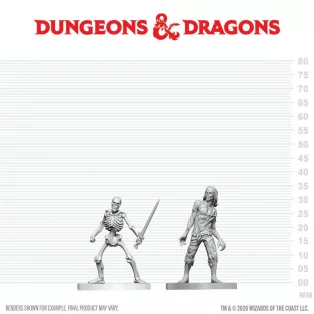D&D Nolzur's Marvelous Miniatures: Zombie & Skeleton-90913
