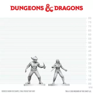 D&D Nolzur's Marvelous Miniatures: Bandit & Pirate-90914
