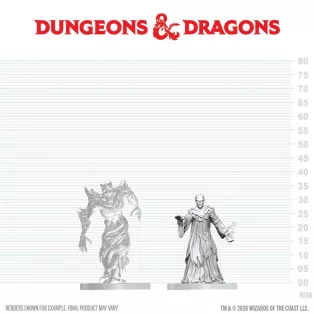 D&D Nolzur's Marvelous Miniatures: Ghast Gravecaller & Wraith-90915