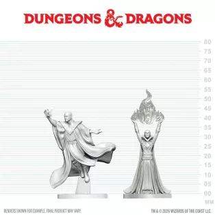 D&D Nolzur's Marvelous Miniatures: Red Wizard Mage & Archmage-90918