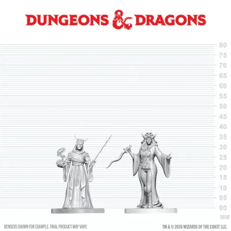 D&D Nolzur's Marvelous Miniatures: Cultist Fanatic & Hierophant-90919