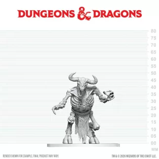 D&D Nolzur's Marvelous Miniatures: Minotaur Skeleton-90921