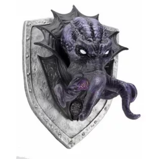 D&D Replicas of the Realms: Mind Flayer Trophy Plaque 65x50x50cm-WZK72926