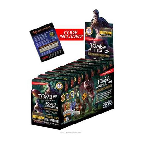 Dungeons & Dragons Dice Masters: Tomb of Annihilation Countertop Display - EN-WZK72518