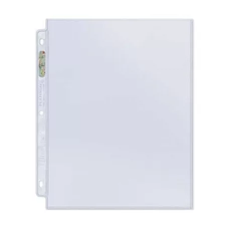 UP - 1-Pocket Platinum Page with 8-1/2" X 11" Display (100 Pages)-81419