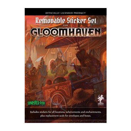Gloomhaven - Removable Sticker Set - EN-SIF00020