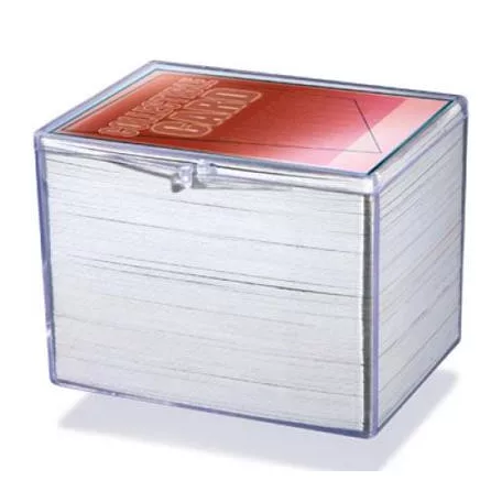 UP - Hinged Clear Box - (For 150 Cards)-43004