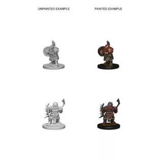 Pathfinder Deep Cuts Unpainted Miniatures - Dwarf Male Barbarian-WZK72615