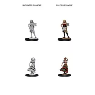 Pathfinder Deep Cuts Unpainted Miniatures - Bartender/Dancing Girl-WZK72588