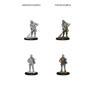 Pathfinder Deep Cuts Unpainted Miniatures - Towns People (Farmer/Aristrocat)-WZK72585