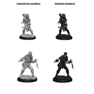 WizKids Deep Cuts Unpainted Miniatures: Bandits-73098