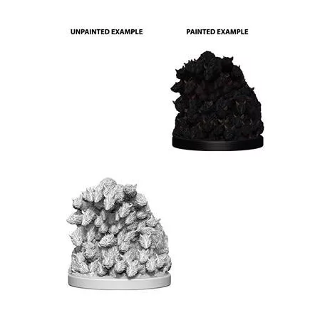 WizKids Deep Cuts Unpainted Miniatures: Swarm of Rats-73089